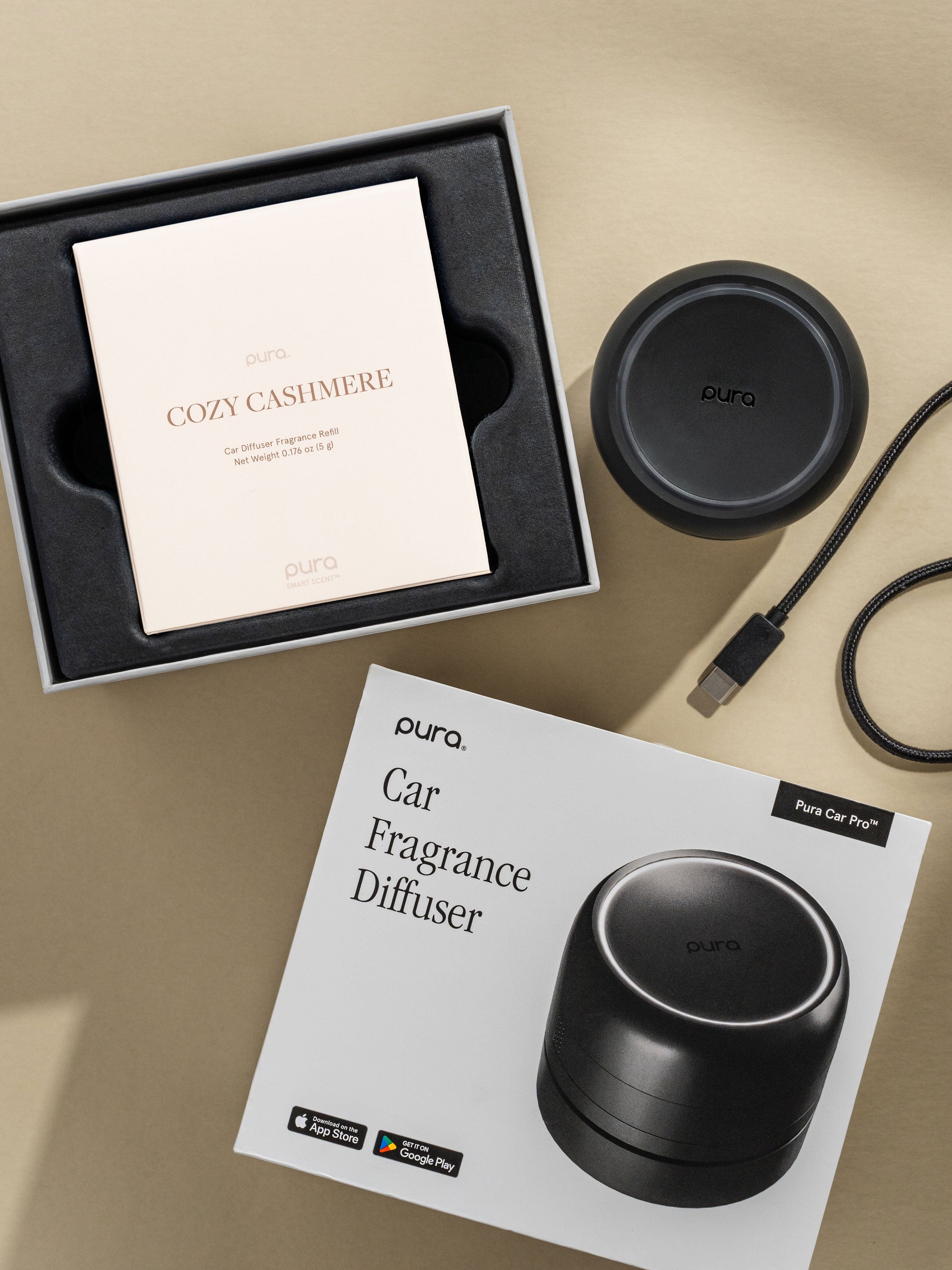 Cozy Cashmere Car Set - Make Home Smell Like Home