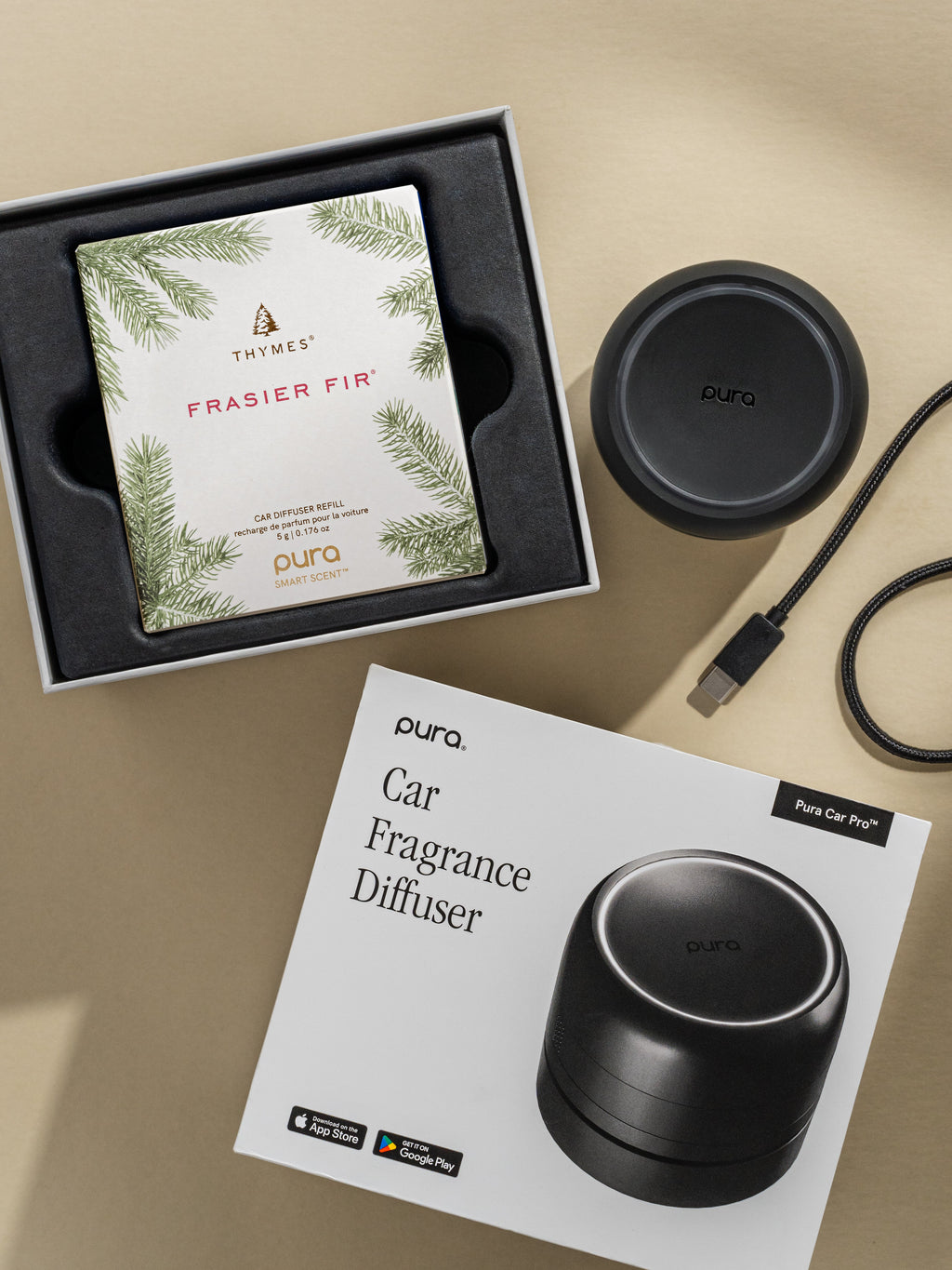 Frasier Fir Car Set - Home Fragrance for Any Mood