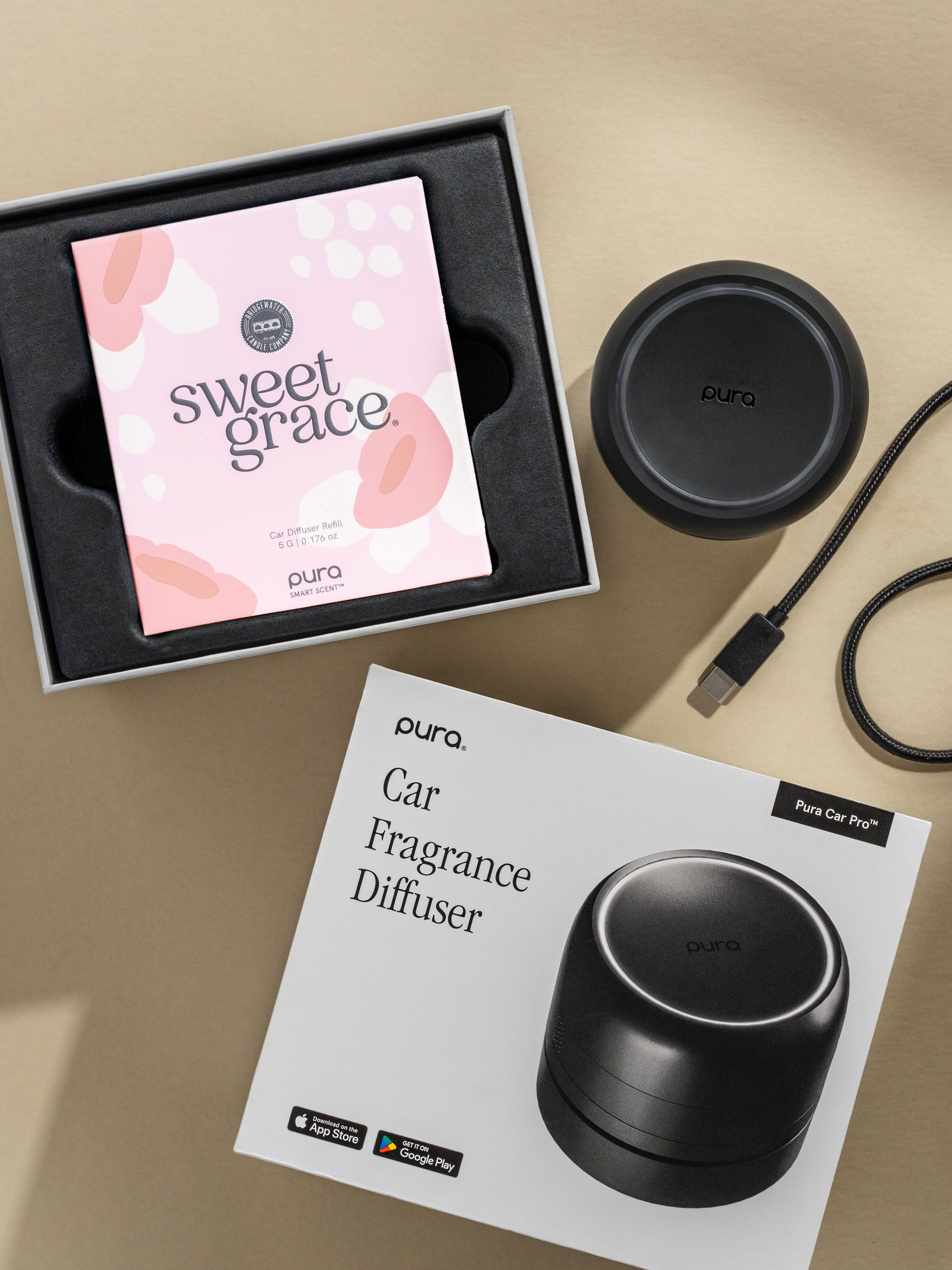 Sweet Grace Car Set - Your Scented Home Starts Here