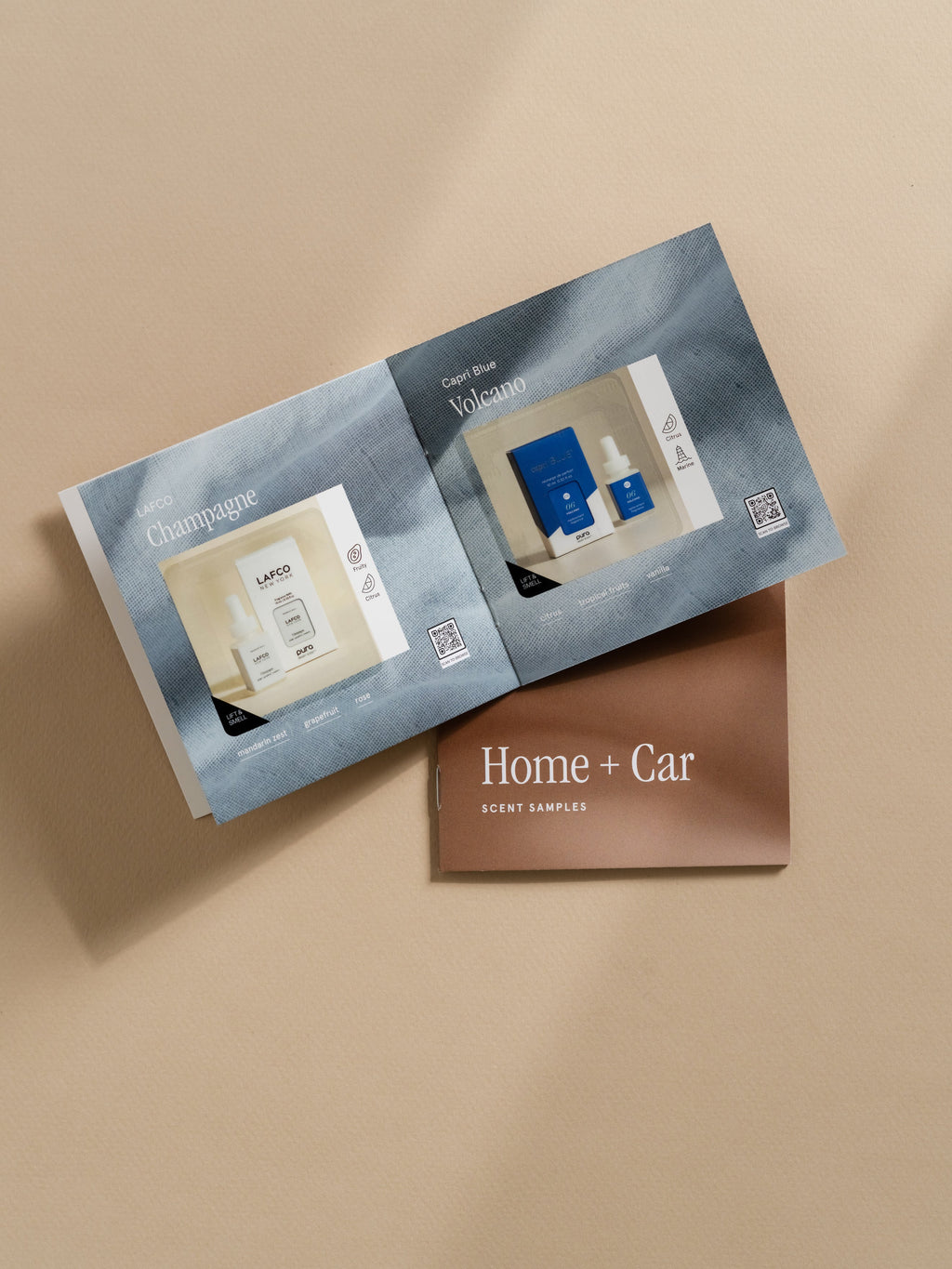 Home & Car Scent Sample Booklet - Fresh Fragrance for Every Routine
